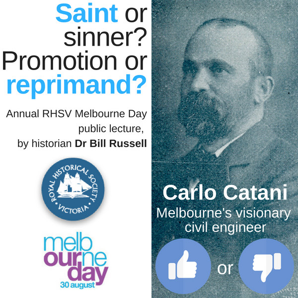 Carlo Catani Melbourne Day lecture