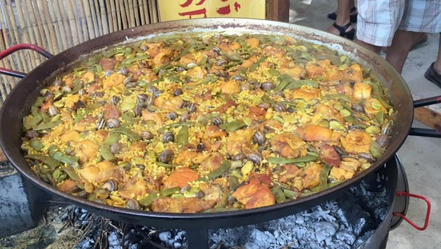 Paella from Simply Spanish restaurant Melbourne
